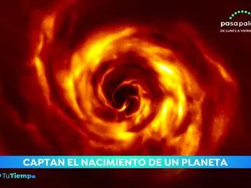Nacimiento de un planeta. Nacimiento de un planeta.