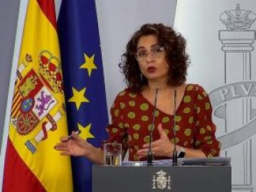 María José Montero tras el Consejo de Ministros