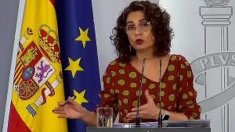 María José Montero tras el Consejo de Ministros El Gobierno explica su pacto con Bildu
