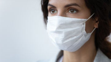 Persona con mascarilla