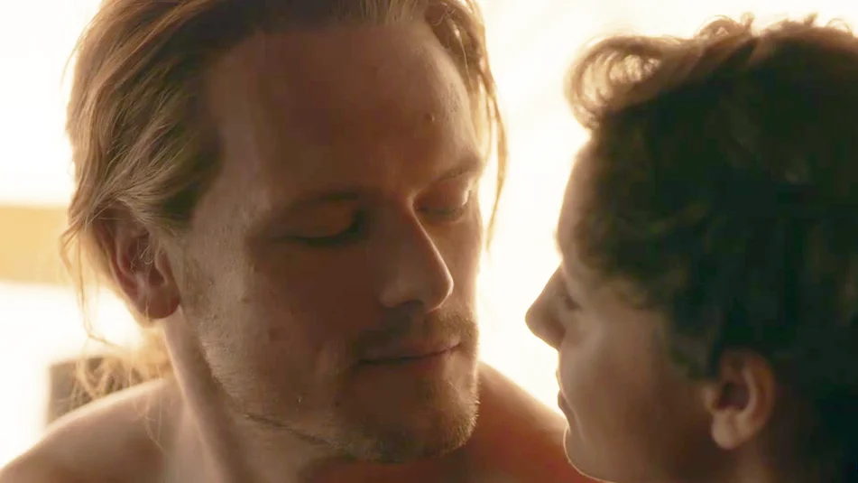 Sam Heughan y Caitriona Balfe en la temporada 5 de 'Outlander' Sam Heughan y Caitriona Balfe en la temporada 5 de 'Outlander'