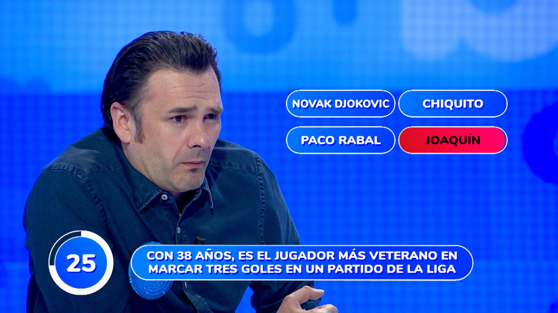 ¿Joaquín o Novak Djokovic? El inesperado error de Iñaki López en ‘Una de Cuatro’