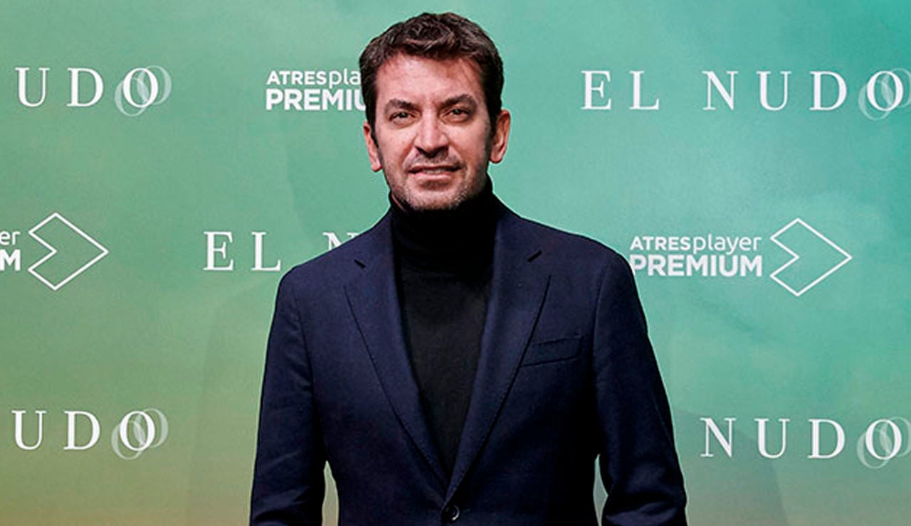 Arturo Valls en la fiesta de presentaci&oacute;n de 'El Nudo'