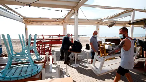 Un chiringuito de Barcelona Un chiringuito de Barcelona