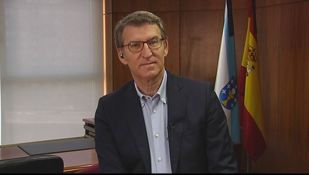 El presidente de la Xunta de Galicia, Alberto Núñez Feijóo