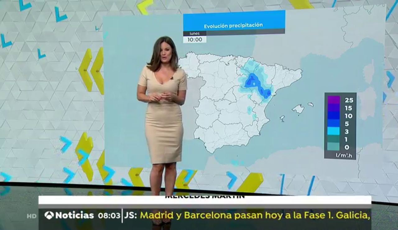 La previsión del tiempo. La previsión del tiempo.