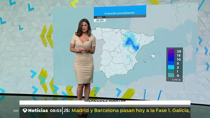 La previsión del tiempo. tiempokkk