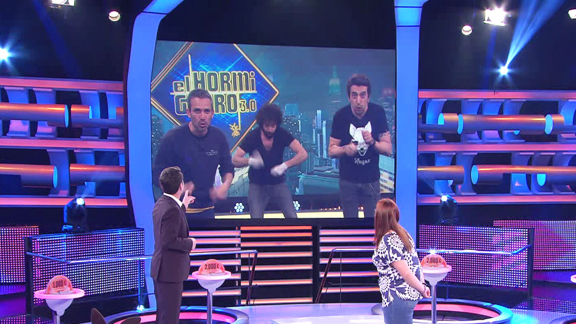 El genial redoble desde &lsquo;El Hormiguero 3.0&rsquo; para dar paso a un &lsquo;Adivina&rsquo; sobre cine en &lsquo;&iexcl;Ahora caigo!&rsquo;