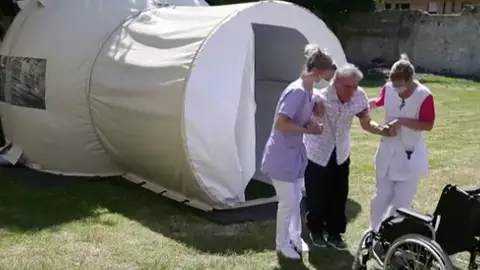 sala de visitas hinchable sala de visitas hinchable