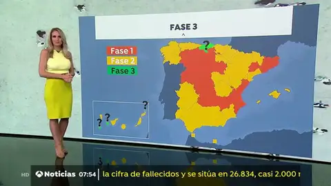 Provincias que solicitan pasar a la fase 3 de la desescalada del coronavirus Provincias que solicitan pasar a la fase 3 de la desescalada del coronavirus
