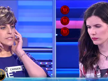 ¡22.000 euros en juego! Tensión máxima en el duelo entre Yaiza y Carmen en ‘¡Ahora caigo!’ ¡22.000 euros en juego! Tensión máxima en el duelo entre Yaiza y Carmen en ‘¡Ahora caigo!’