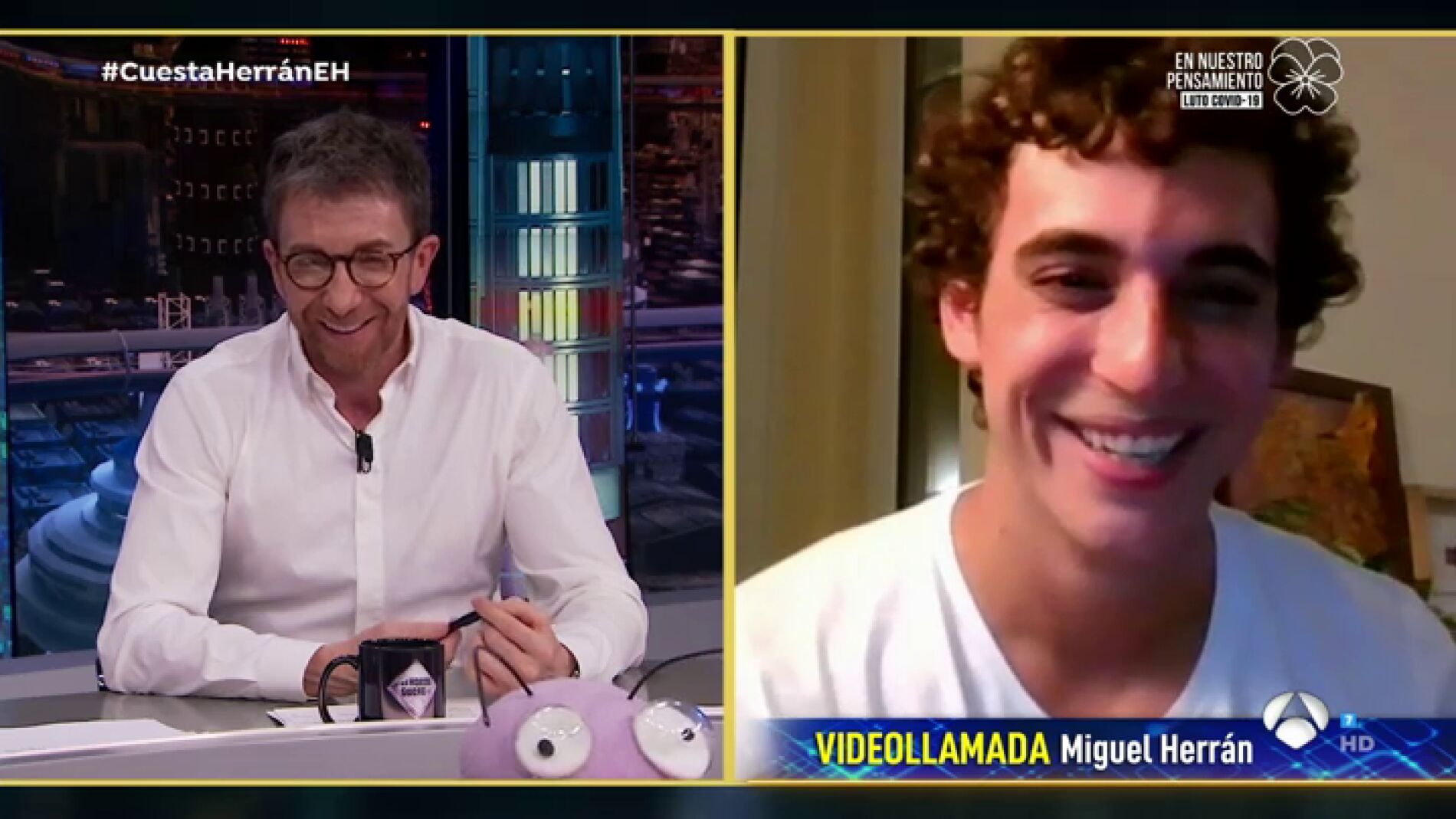 Las tiernas palabras de Miguel Herr&aacute;n sobre su pareja: "Mi novia me est&aacute; encauzando como ser humano al completo"