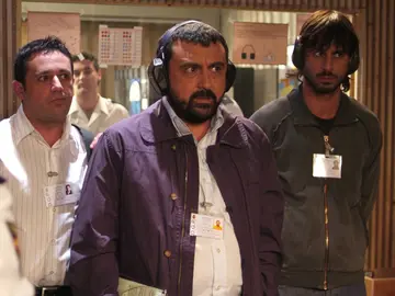 Pepón Nieto, Paco Tous y Hugo Silva en 'Los hombres de Paco' Pepón Nieto, Paco Tous y Hugo Silva en 'Los hombres de Paco'