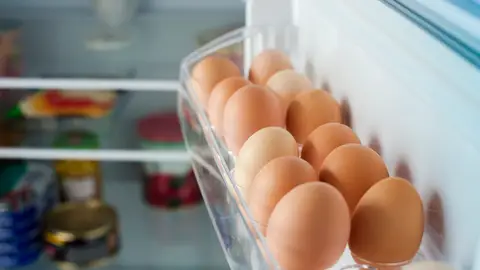 Huevos en nevera