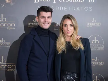 Alice Campello y Álvaro Morata Alice Campello y Álvaro Morata