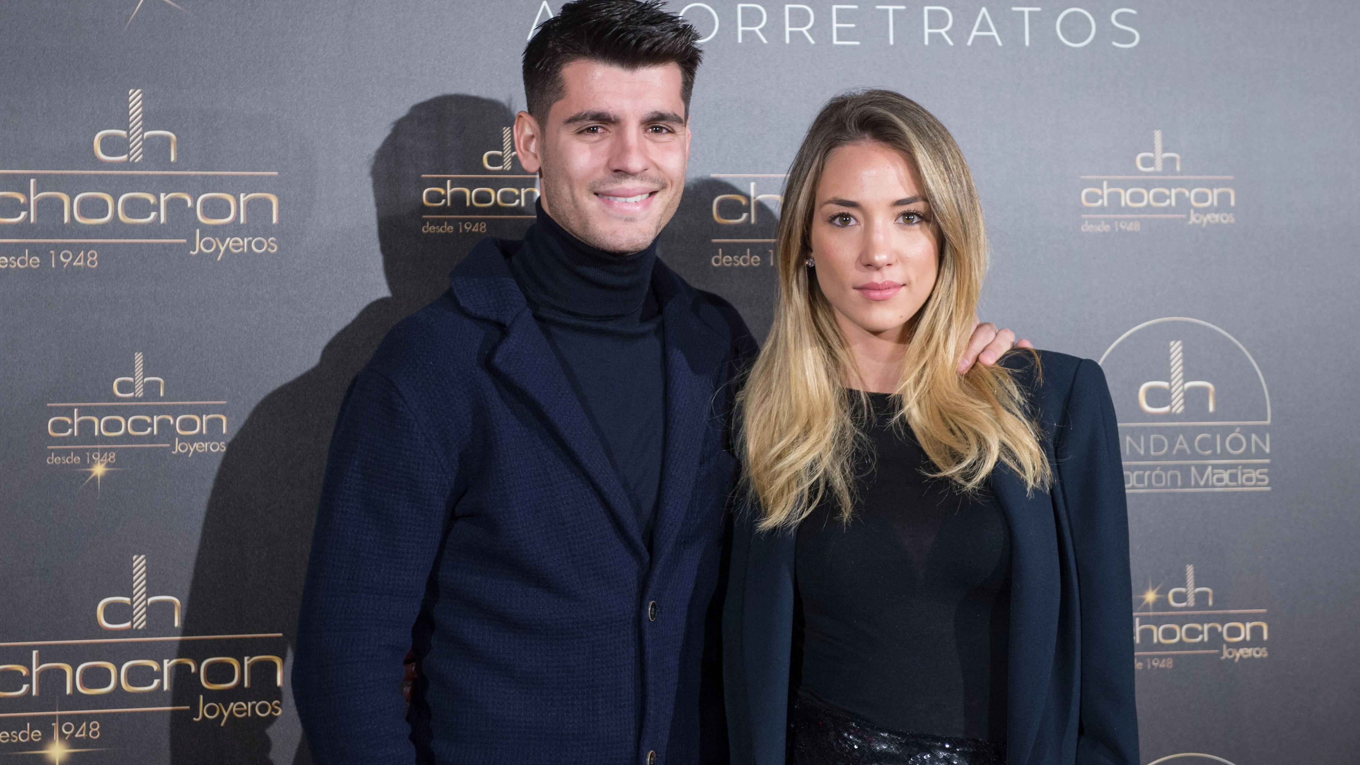 Alice Campello y Álvaro Morata 