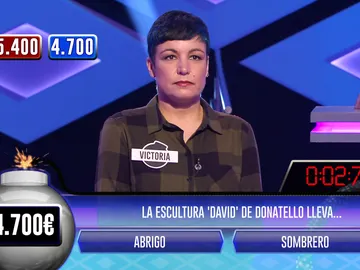 La fantástica racha de Victoria, de los 'Persos', jugando en solitario en la bomba clasificatoria La fantástica racha de Victoria, de los 'Persos', jugando en solitario en la bomba clasificatoria