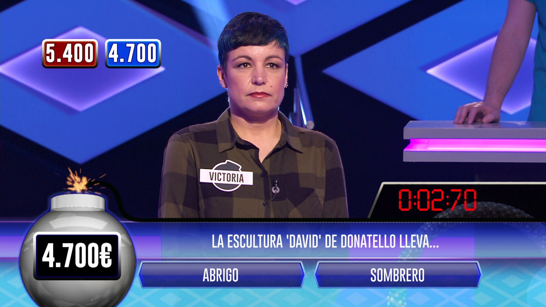 La fant&aacute;stica racha de Victoria, de los 'Persos', jugando en solitario en la bomba clasificatoria 
