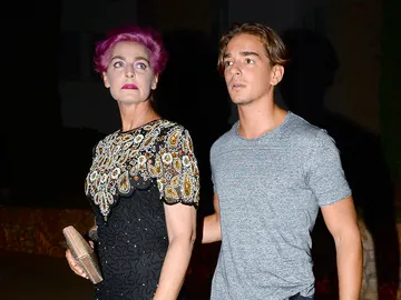 Antonia dll'Atte y su hijo Clemente Lequio Antonia dll'Atte y su hijo Clemente Lequio