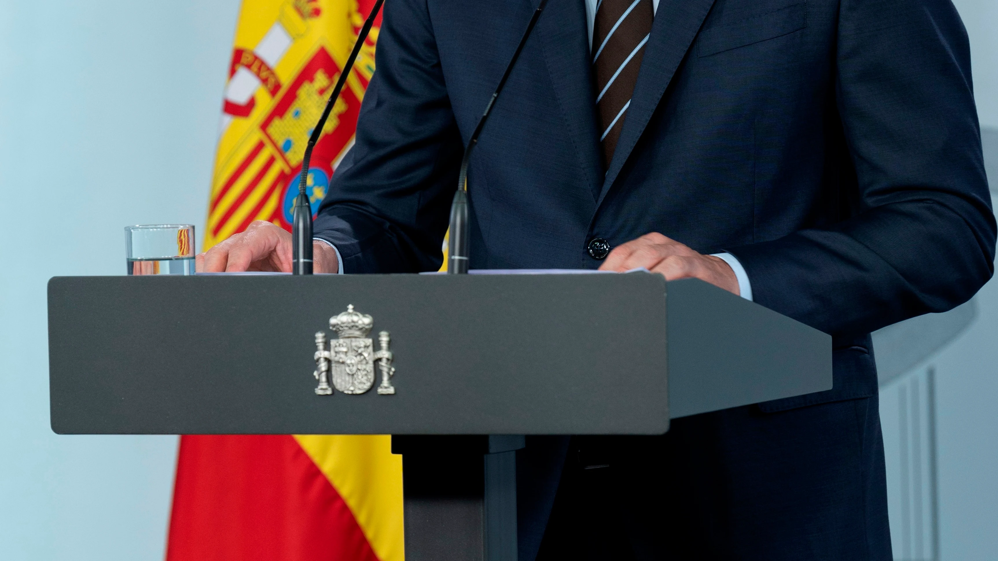 Pedro Sánchez comparece en Moncloa Pedro Sánchez comparece en Moncloa