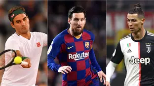 Roger Federer, Cristiano Ronaldo, Leo Messi... La lista completa de los deportistas mejor pagados del mundo Roger Federer, Cristiano Ronaldo, Leo Messi... La lista completa de los deportistas mejor pagados del mundo