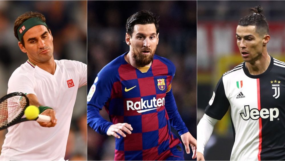 Roger Federer, Cristiano Ronaldo, Messi... La lista completa de los deportistas mejor pagados del mundo