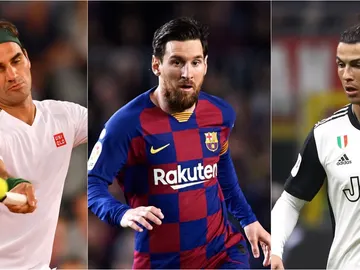 Roger Federer, Cristiano Ronaldo, Leo Messi... La lista completa de los deportistas mejor pagados del mundo Roger Federer, Cristiano Ronaldo, Leo Messi... La lista completa de los deportistas mejor pagados del mundo