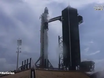 Así se vive desde dentro el viaje del Spacex hacia la Estación Espacial Internacinal Así se vive desde dentro el viaje del Spacex hacia la Estación Espacial Internacinal