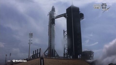 As&iacute; se vive desde dentro el viaje del Spacex hacia la Estaci&oacute;n Espacial Internacinal 