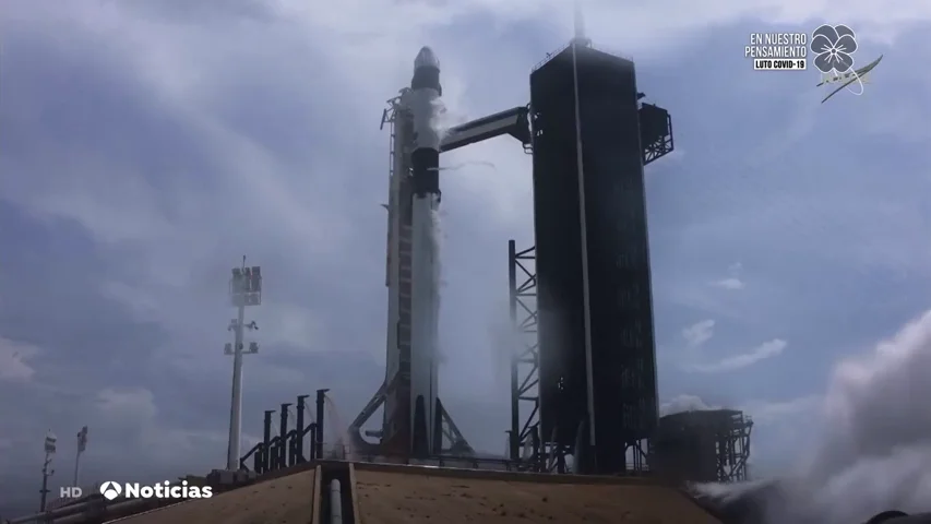 Así se vive desde dentro el viaje del Spacex hacia la Estación Espacial Internacinal Así se vive desde dentro el viaje del Spacex hacia la Estación Espacial Internacinal