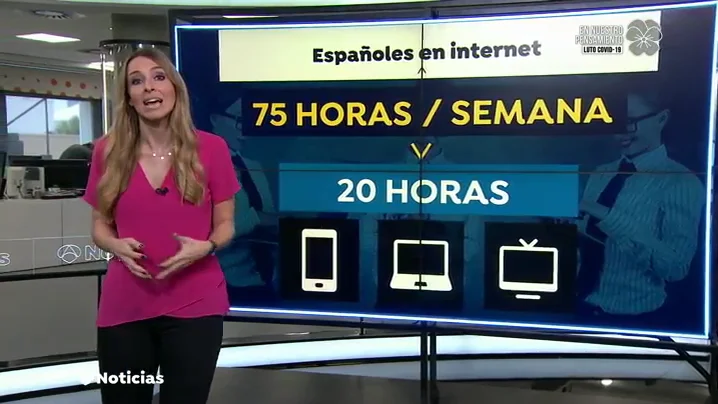 Los espa&ntilde;oles pasamos la mitad del d&iacute;a conectados a Internet durante la cuarentena por el coronavirus