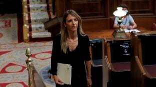 La portavoz del Grupo Popular, Cayetana &Aacute;lvarez de Toledo, en el Congreso de los Diputados