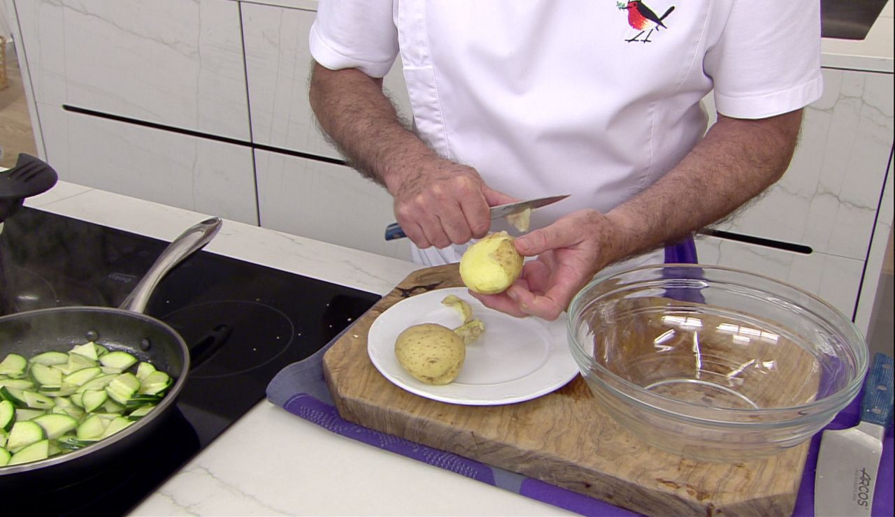 El truco de Karlos Arguiñano para cocer patatas en 4 minutos