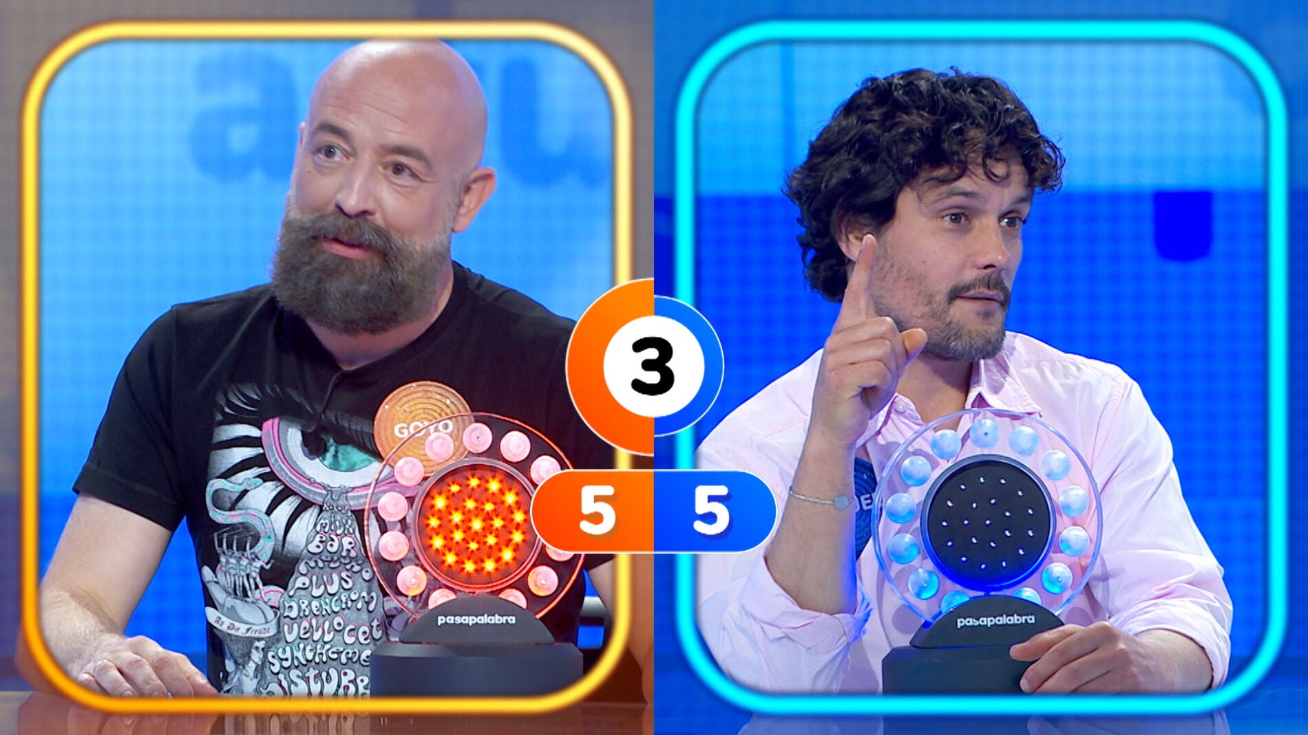 “¡Lo hacéis aposta!”, la queja de Miguel Abellán en su duelo contra Goyo Jiménez