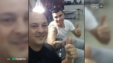 Diego Fernández, tatuador de José Antonio Reyes: "Tenía una risa muy diferente a todos los demás" Diego Fernández, tatuador de José Antonio Reyes: "Tenía una risa muy diferente a todos los demás"