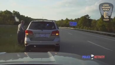 La Policía salva la vida de una joven de 20 años que se queda sin frenos en la autopista