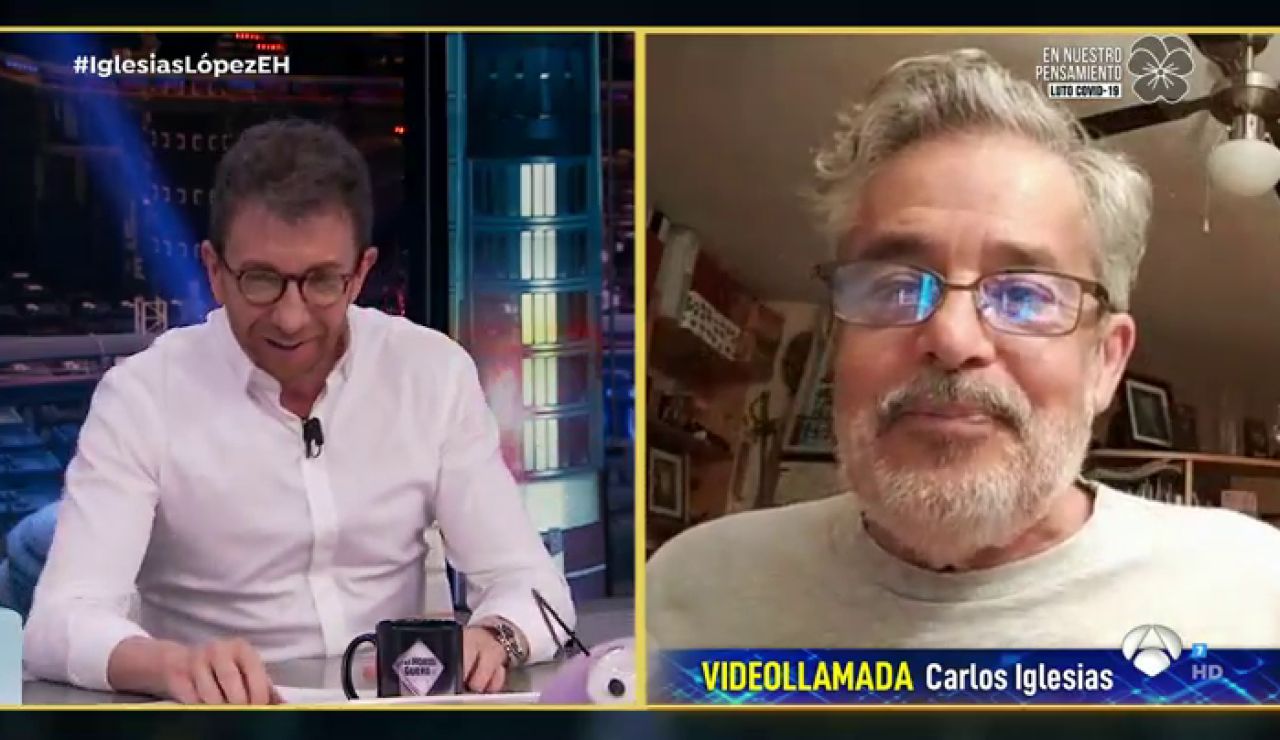 Carlos Iglesias revela que intentaron alquilar uno de sus perros durante el confinamiento Carlos Iglesias revela que intentaron alquilar uno de sus perros durante el confinamiento