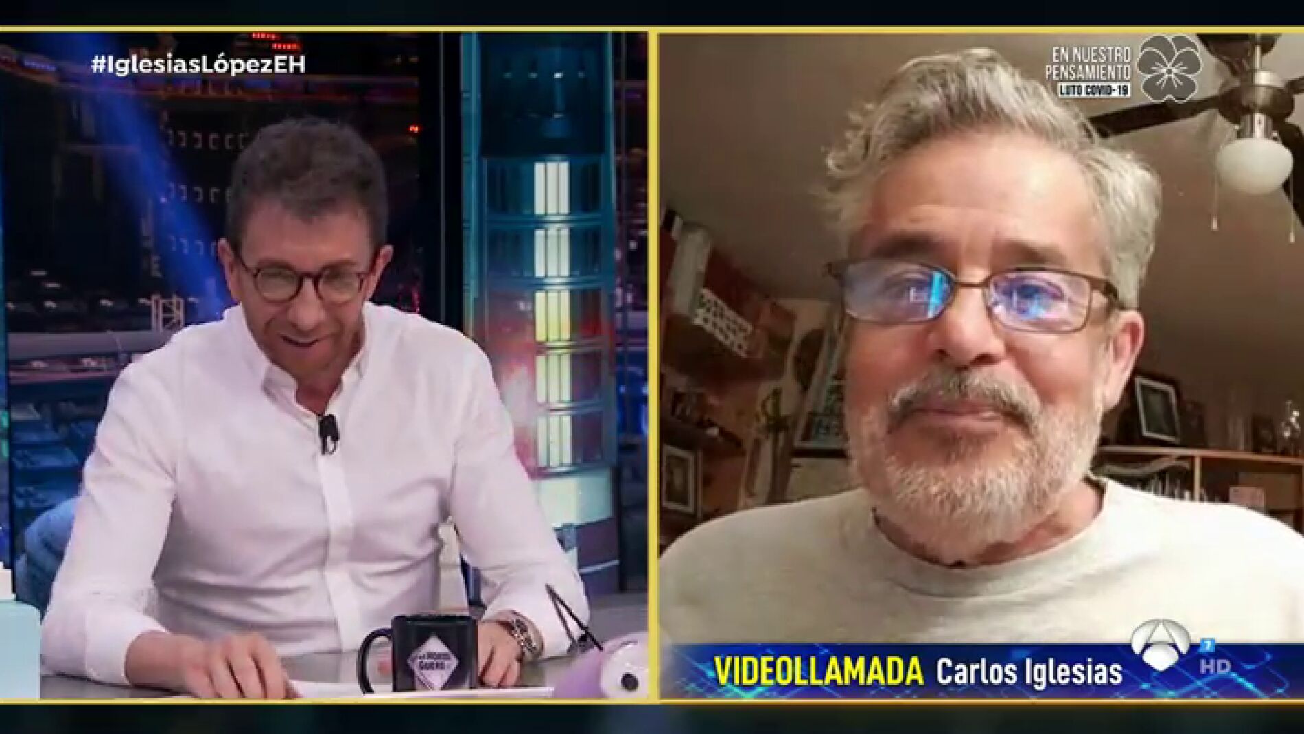 Carlos Iglesias revela que intentaron alquilar uno de sus perros durante el confinamiento