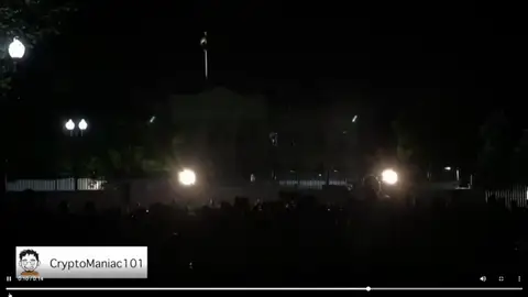 Las imágenes del apagón en la Casa Blanca en el sexto día de protestas por la muerte de George Floyd Las imágenes del apagón en la Casa Blanca en el sexto día de protestas por la muerte de George Floyd