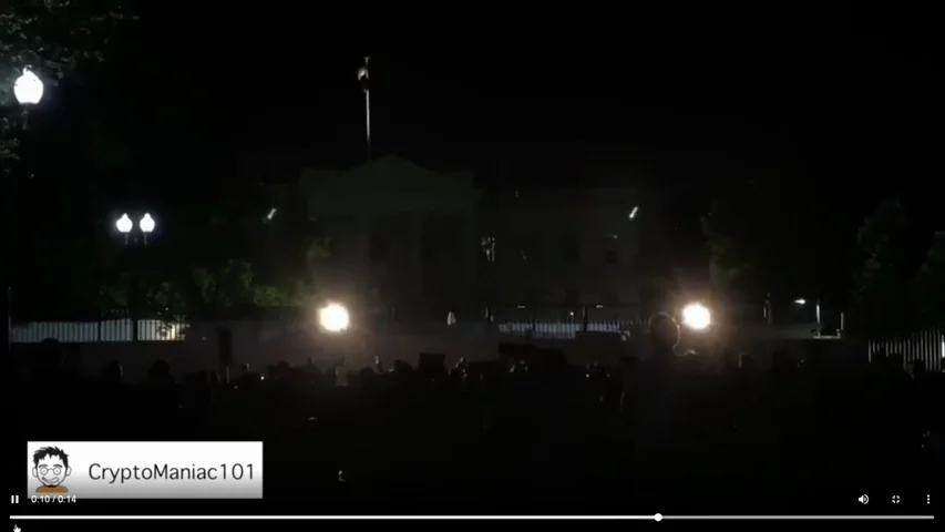 Las im&aacute;genes del apag&oacute;n en la Casa Blanca en el sexto d&iacute;a de protestas por la muerte de George Floyd