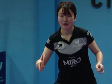Yue Zuo, la estrella de tenis de mesa de Wuhan confinada en España