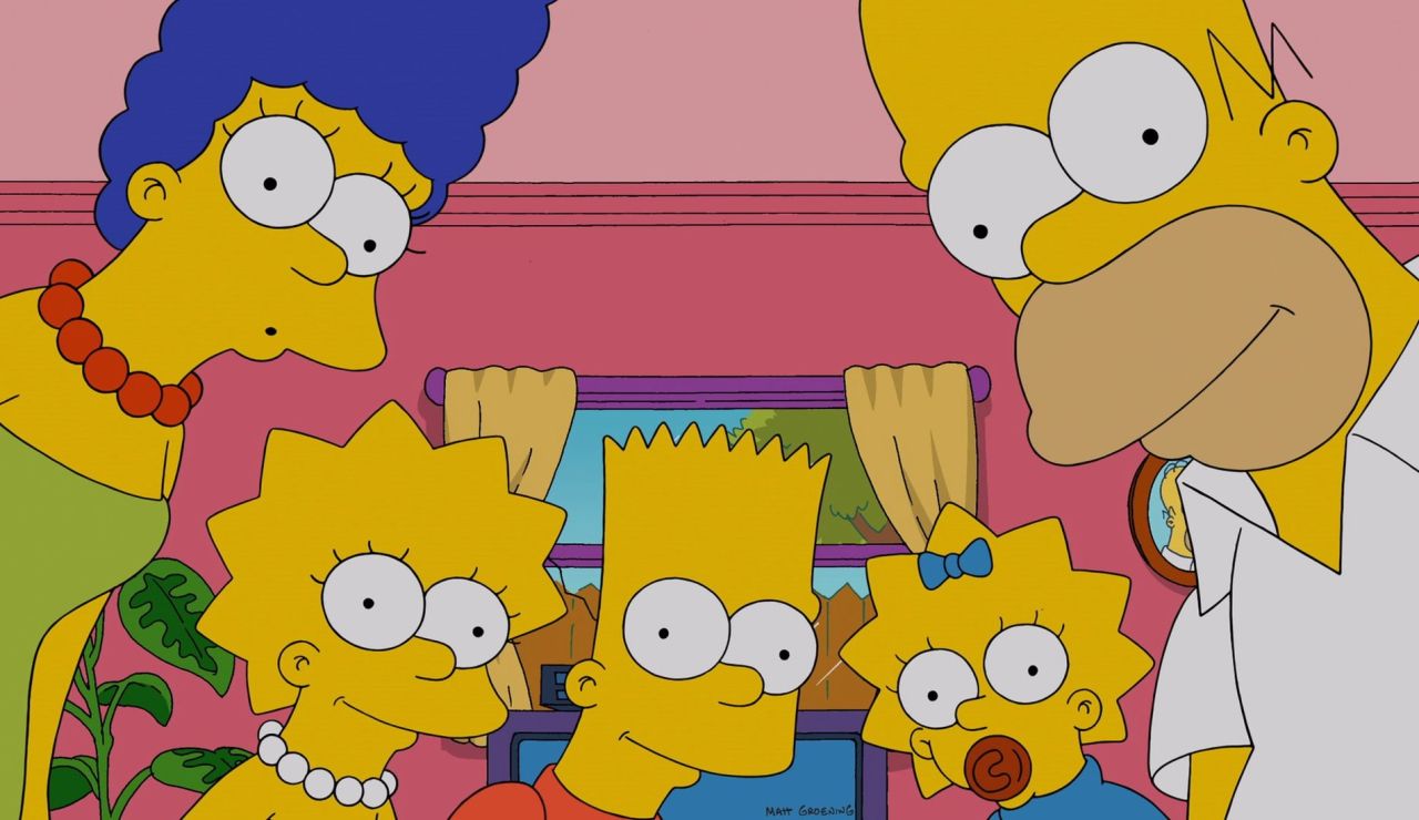 La familia de 'Los Simpson'