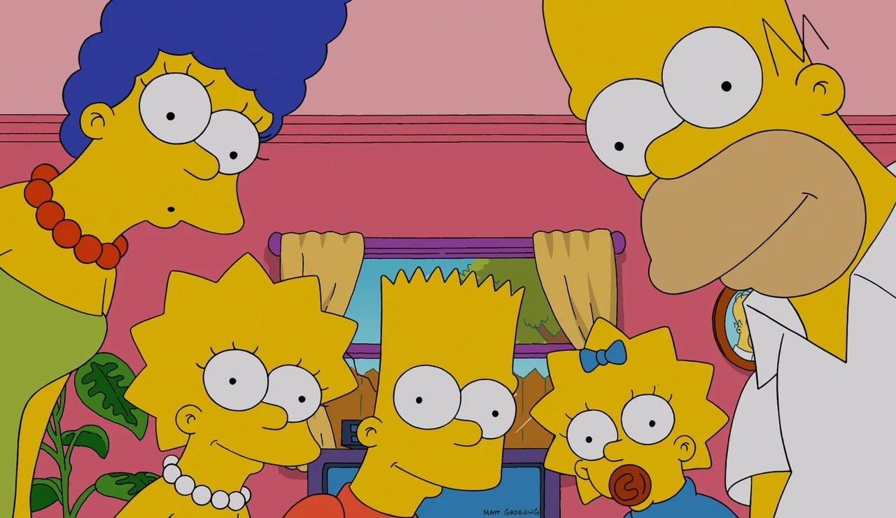 La familia de 'Los Simpson'