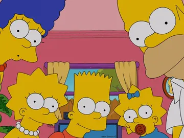 La familia de 'Los Simpson' La familia de 'Los Simpson'