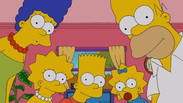 La familia de 'Los Simpson'