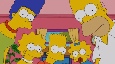 La familia de 'Los Simpson' La familia de 'Los Simpson'