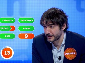 ¡Una jugada magistral! Juanra Bonet y ‘¡Boom!’, la combinación perfecta del equipo naranja en ‘¿Dónde están?’