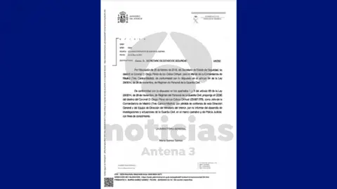 Informe sobre Pérez de los Cobos Informe sobre Pérez de los Cobos