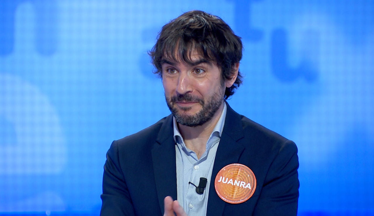 Juanra Bonet se lleva un chasco en la primera prueba de ‘Pasapalabra’: “Soy el que más rápido ha fallado y presento concursos” Juanra Bonet se lleva un chasco en la primera prueba de ‘Pasapalabra’: “Soy el que más rápido ha fallado y presento concursos”