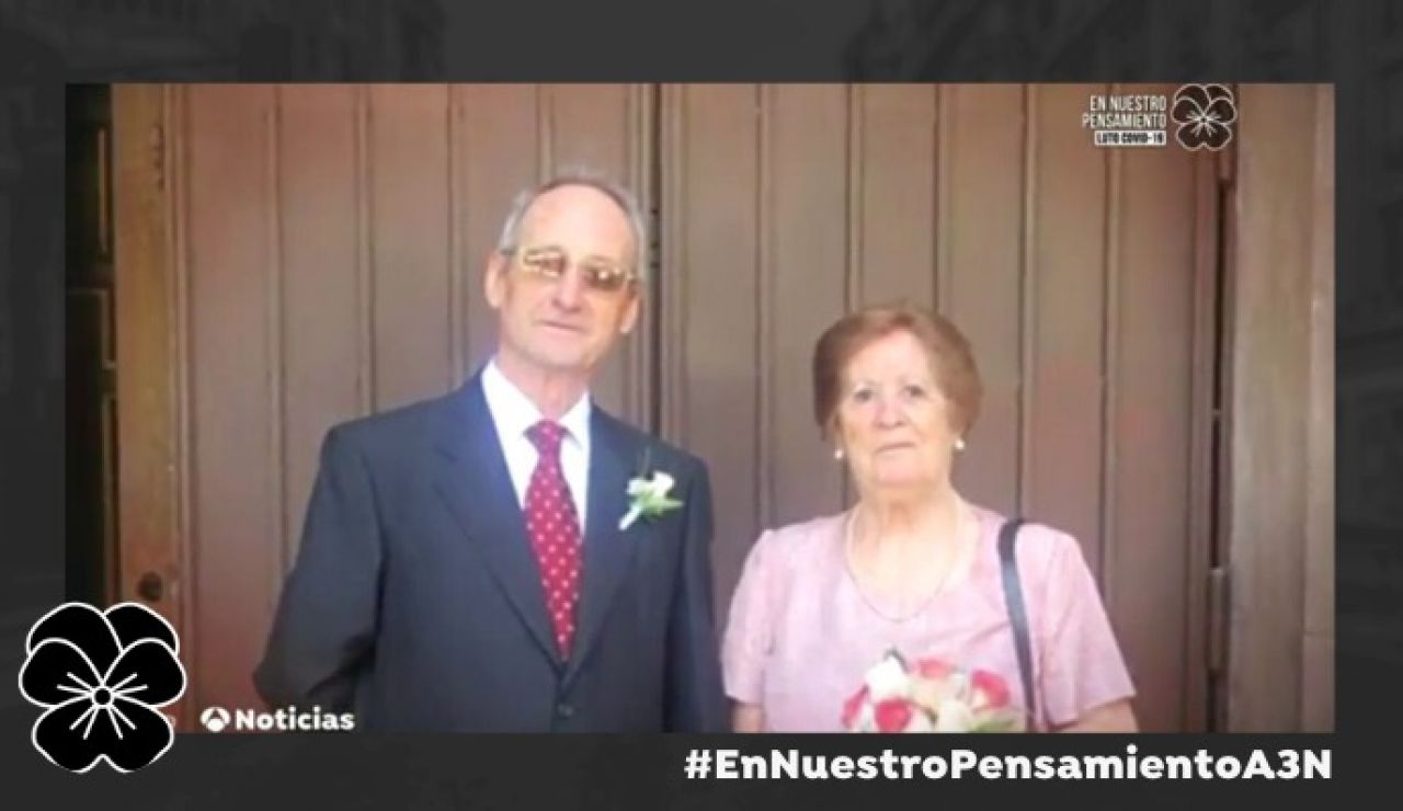 Homenaje a los matrimonios que no superaron el virus